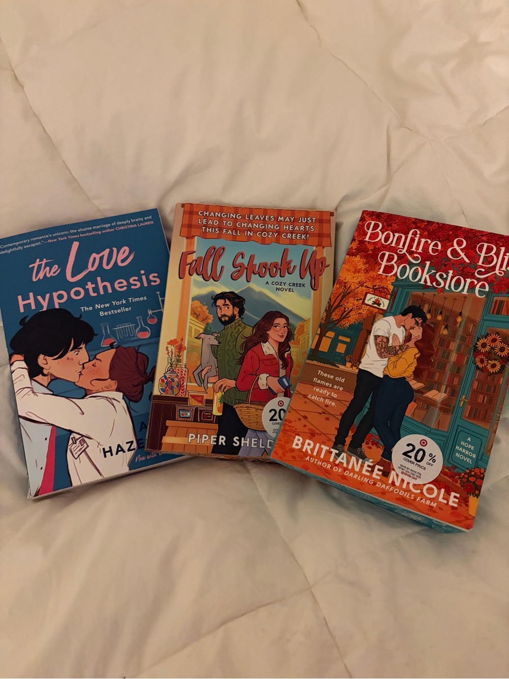 Fall Romance Lot - Ali Hazelwood, Piper Sheldon, Brittanee Nicole